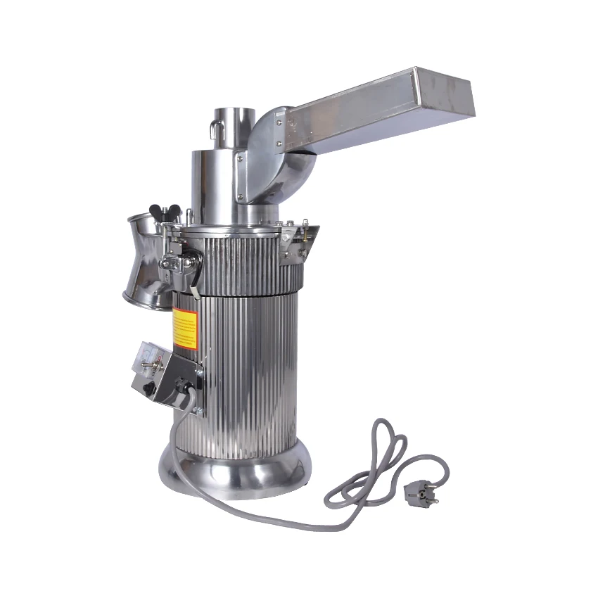 220v/110v Grinder Automatic Hammer Continuous Mill Herb Grinder mincers Capacity 20kg/h Rotate Speed 25000r/min