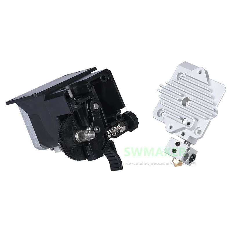 Titan Aero extruder kit with motor + New type Titan Aero Heat sink + BR6 hotend 3:1 transmission ratio for 1.75mm TPU 3D printer