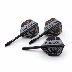 CUESOUL Rost Integrated Dart Shaft and Flights Standard Shape,Set of 3 pcs
