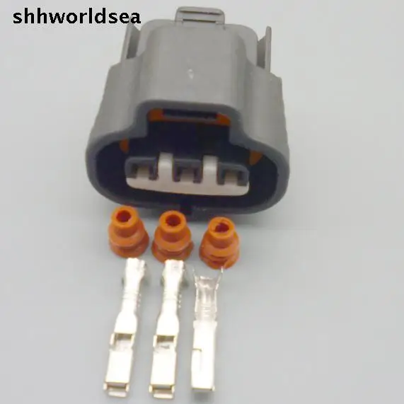 Shhworldsea 3 PIN 2.2MM car waterproof female connector FOR TOYOTA pressure sensor connector Auto Corolla sensor plug 6189-0099