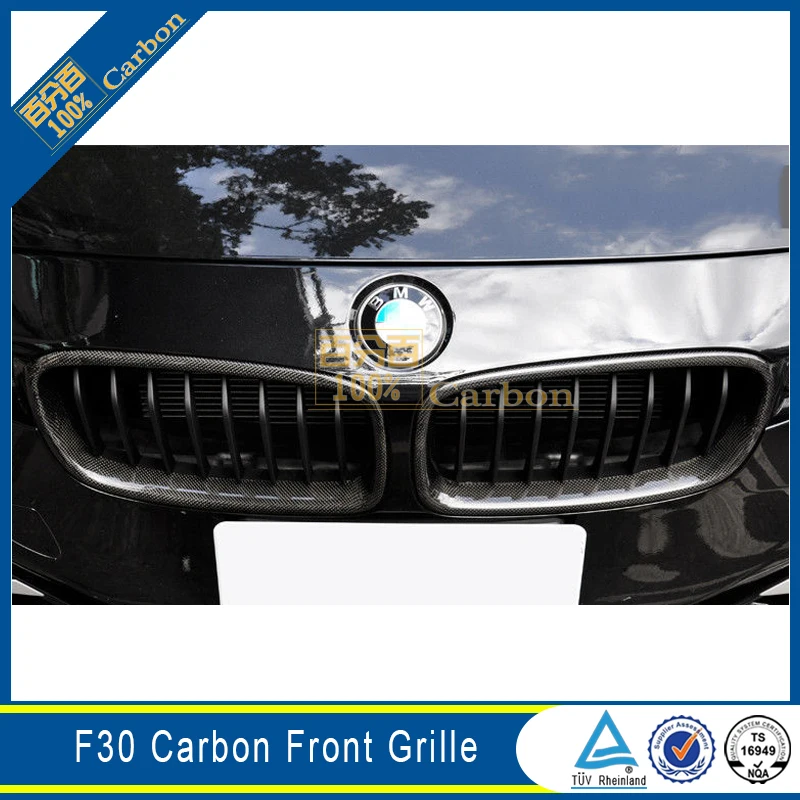 Carbon Fiber F30 Front Grill For BMW 3 Series F30