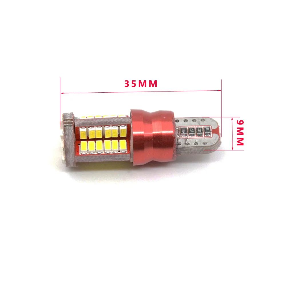 Car Styling,10X T10 W5W 3014 57 SMD Canbus Error Free  Car Wedge Bulbs Light Automotive Light Bulbs Replacement Parts