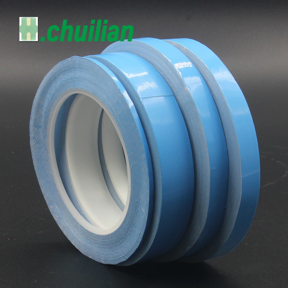 1 Roll 3-15mm high quality Transfer Tape Double Sided Thermal Conductive Adhesive tape for Chip PCB LED Heatsink