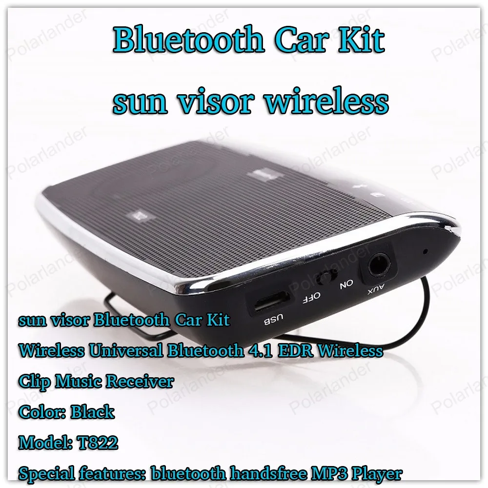 Bluetooth V4.1+EDR mini car-styling Bluetooth hands-free car dragging sun visor Bluetooth hands-free intercom system