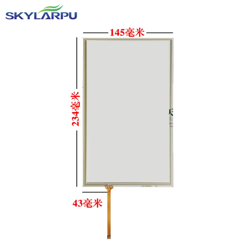 

New 234*145mm touch screen for WEINVIEW TK6100I TK6100IV3 TK6100IV5 MT6100IV3 TK6102I touch panel Glass screen 145*234mm