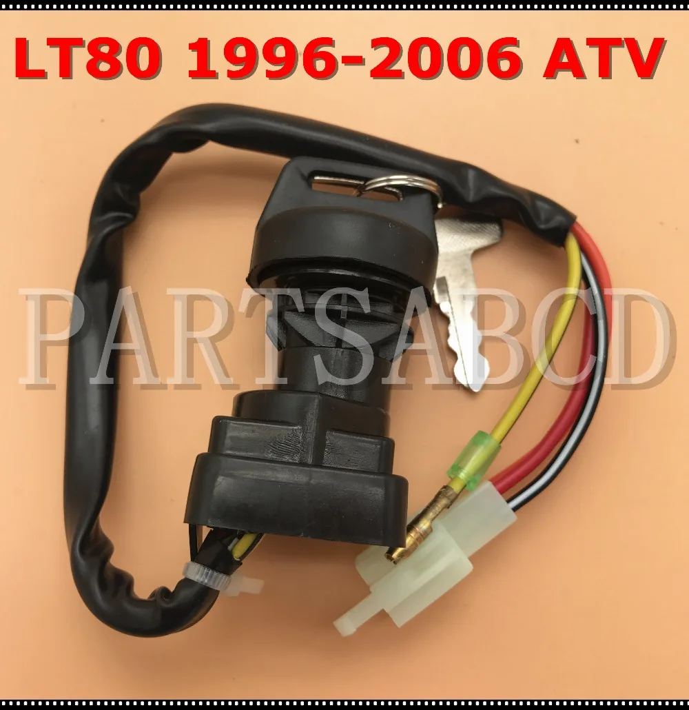 IGNITION KEY SWITCH FOR SUZUKI LT-80 LT80 LT 80 1996-2006 ATV