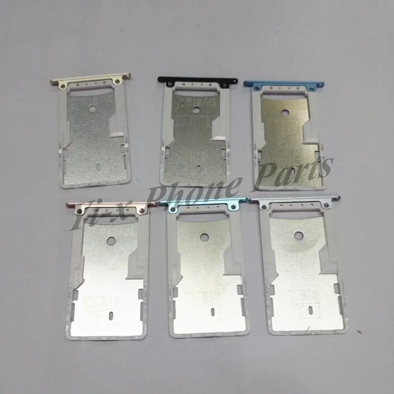 Soporte de bandeja con ranura para tarjeta Micro Nano SIM para Xiaomi Redmi Note 4X, adaptador de piezas de repuesto, 50 unids/lote, nuevo