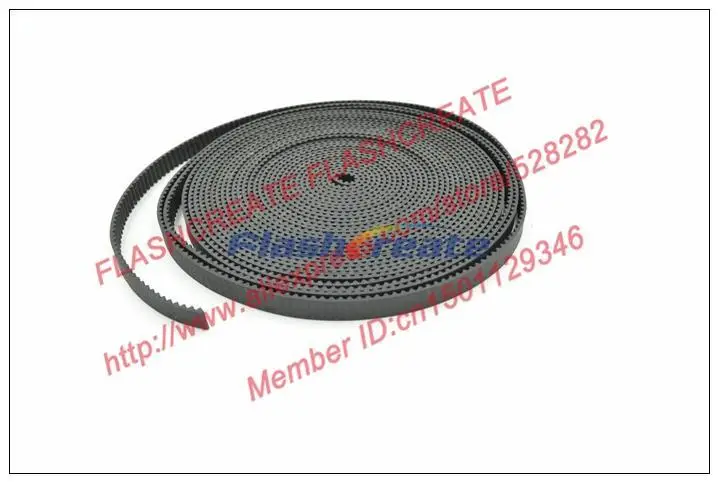 Correa de distribución S2M de alta calidad, accesorios de impresora 3D, banda de goma abierta de 6mm de ancho, HTD2M, 5 metros, S2M-6, Industrial, 2GT