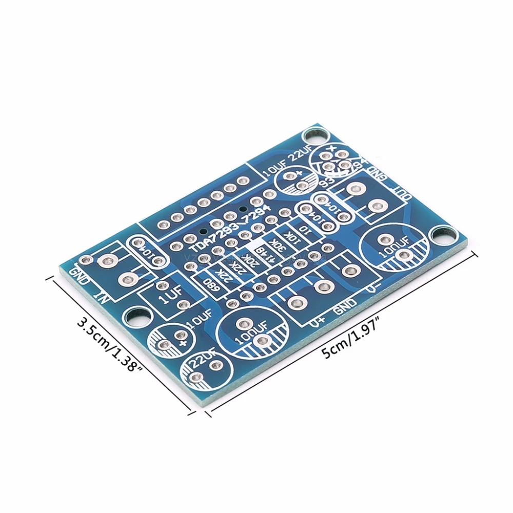 TDA7293/TDA7294 Mono Canali Bordo Dell'amplificatore Circuito PCB Bordo Nudo Amplificatore Bordo Whosale & Dropship