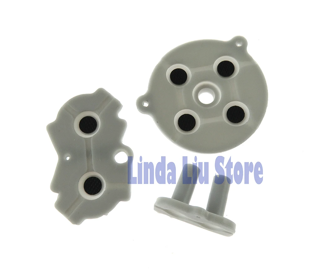 30sets silicone Conductive Rubber Silicone Pads for GBA for Gameboy advance