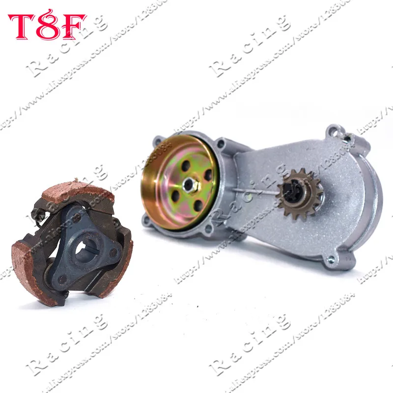 

Mini Moto Iron Clutch and T8F Clutch Drum Gear Box 11T 13T 14T 17T 19T 20T For 47cc 49cc Minimoto Kid Mini ATV Quad Dirt Bike