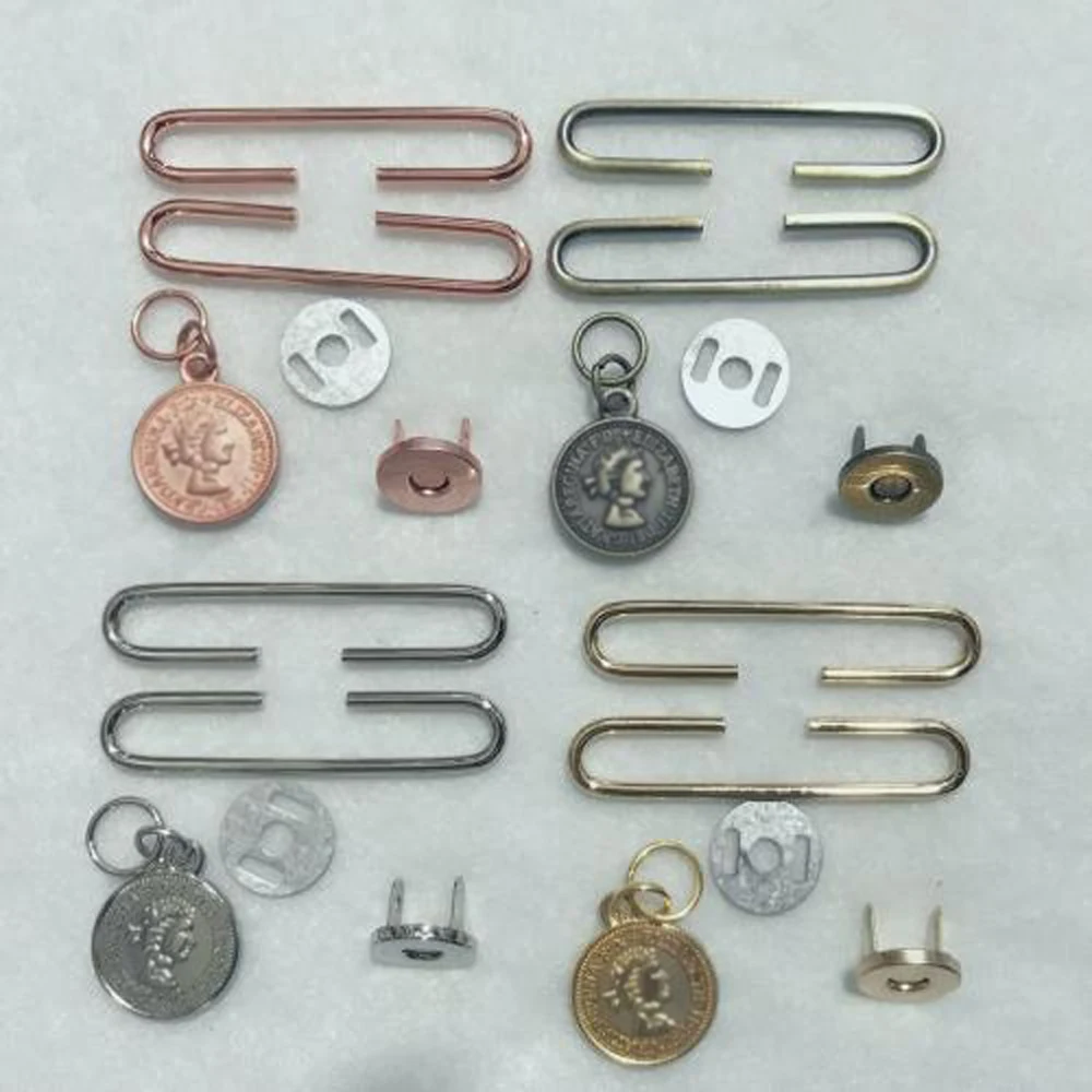 

DIY women simple coin bag metal clasp with magnet button set purse frame 10sets/lot vintage women head carved