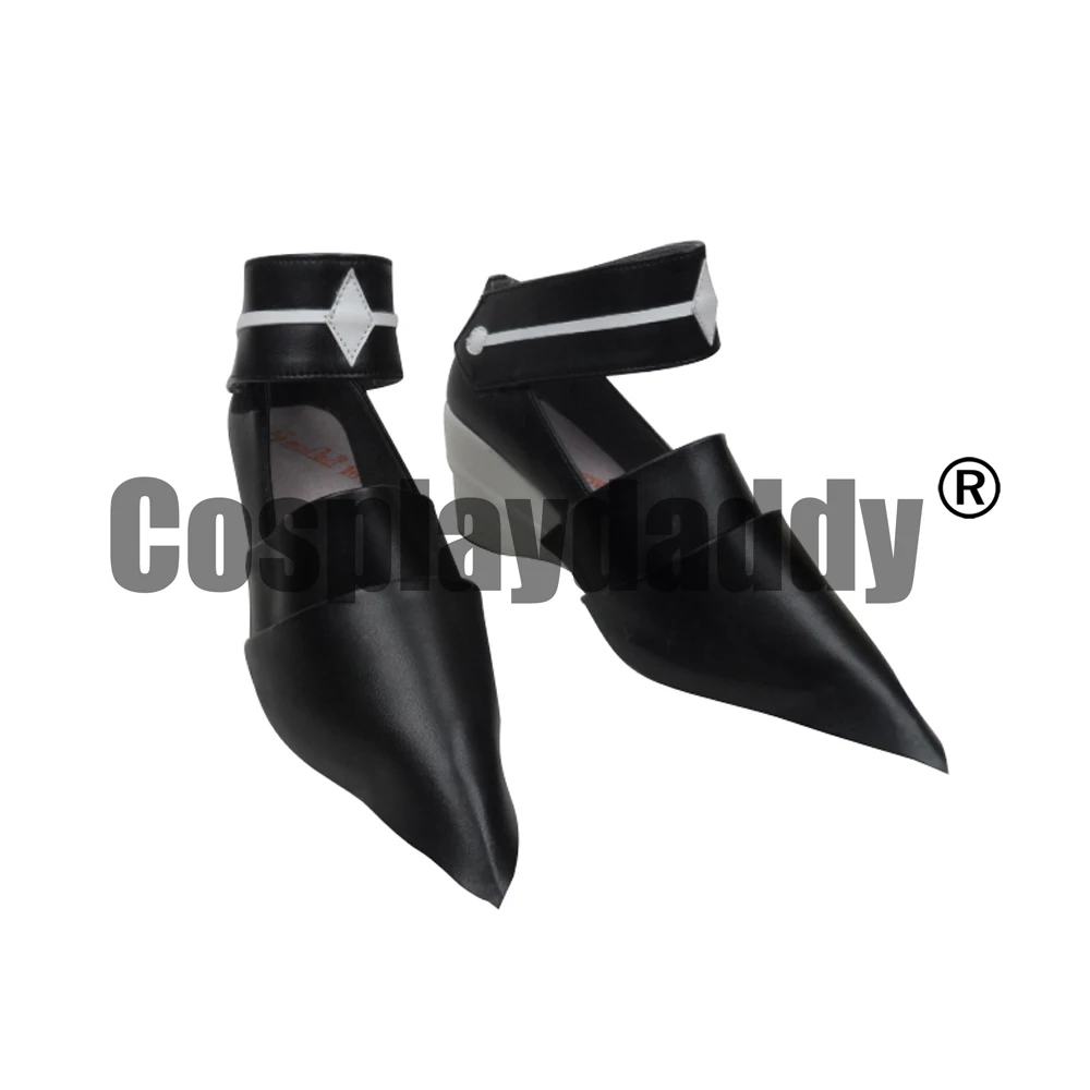 Hyperdimension Neptunia Goddess Noire Black Heart Ver. Cosplay Shoes Boots H016