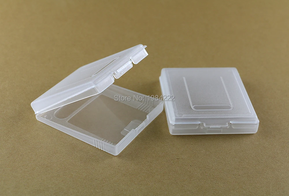 닌텐도 게임보이 컬러 포켓 GB GBC GBP용 플라스틱 게임 카트리지 케이스 10개/묶음