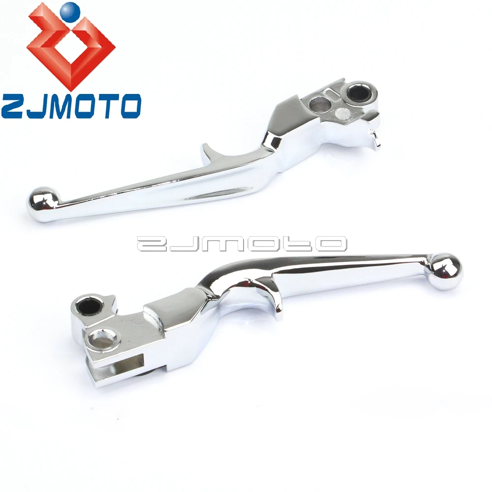 Motorcycle Brake Clutch Lever For Harley Sportster XL 883 1200 1996- 07 Dyna Wide Glide Street Bob 96-2010 Handlebar Hand Levers