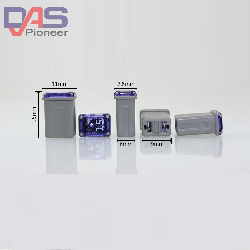Micro Cartridge Fuses Mini Rectangle Fuse PEC Automotive Car Fuse J 15A 20A 25A 30A 40A For Ford Levin Toyota HYUNDAI LINCOLN