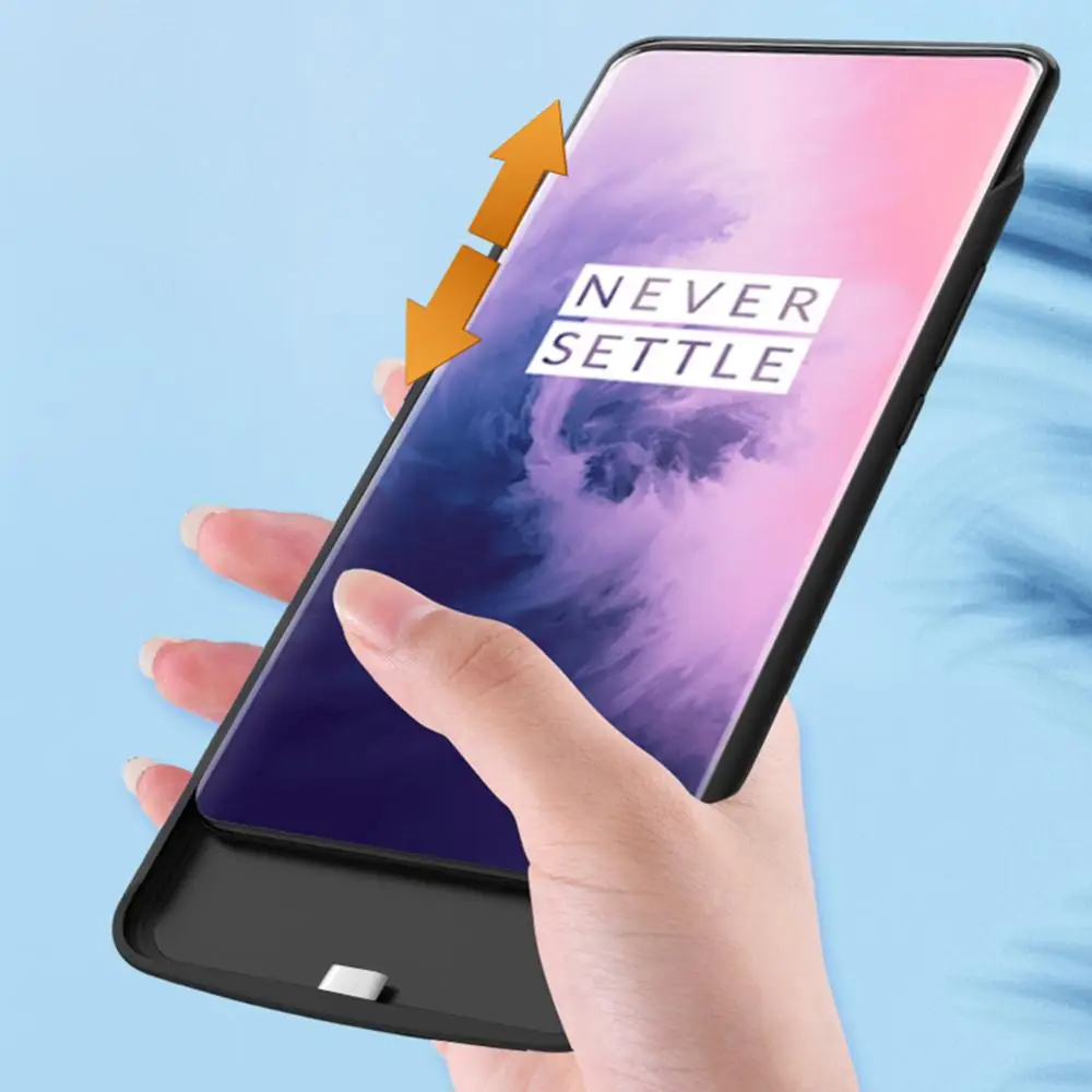 10000 Mah For OnePlus 7 Pro Battery Case External Battery Charger Case Cover Power Bank For OnePlus 7 Pro Battery Case