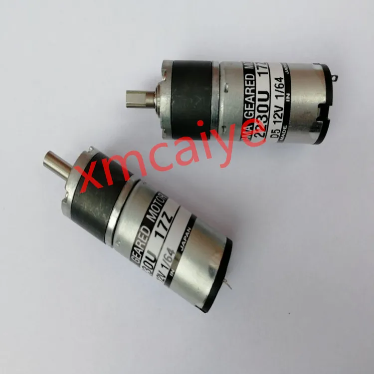 

2 Pcs Shinohara Printing Machine Parts Ink key Motor 12v