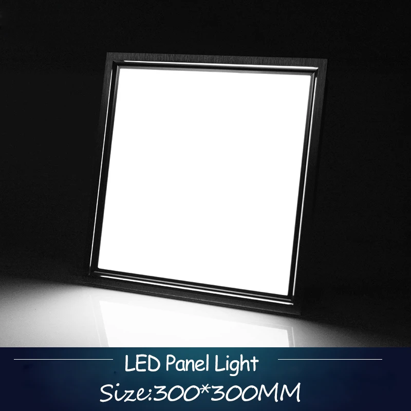 Imagem -02 - Luz de Teto Quadrada Led para Cozinha e Banheiro Energy Saving Panel Lighting Preço de Fábrica 300*300 mm 20w