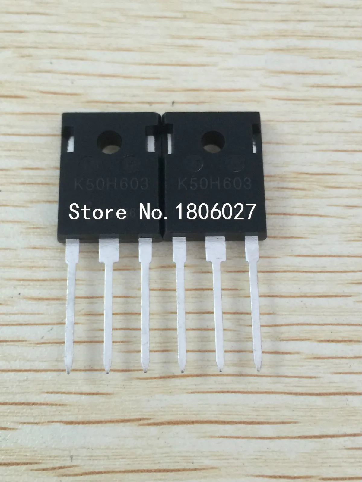 

Send free 20PCS IKW50N60H3 K50H603 TO-247 New original spot selling integrated circuits