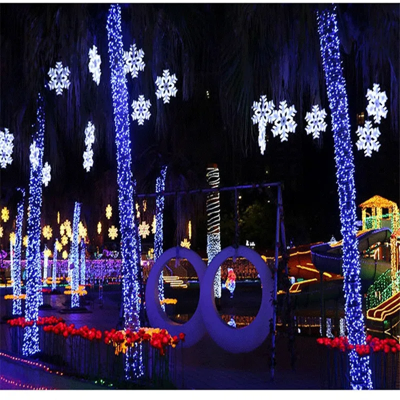 Novelty 600 Leds 100M Flasher String Lighting For Outdoor/ Indoor Wedding Party Christmas Tree Twinkle Fairy Decoration Lights