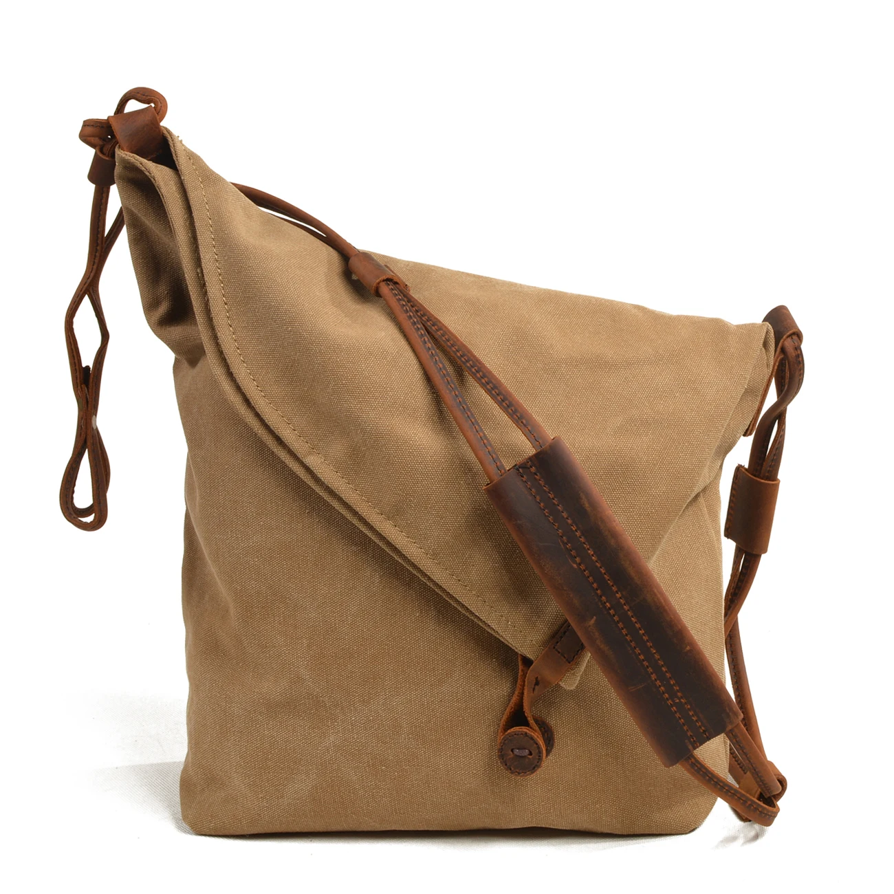 new men and women general fashion single shoulder slung canvas bag