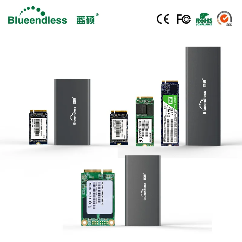 جديد SSD حالة Hdd مربع Sata نوع c Usb 3.0 ميناء القرص الصلب Carcasa ديسكو دورو 1 تيرا بايت حالة Hd Externo الألومنيوم عالية السرعة Hdd الضميمة