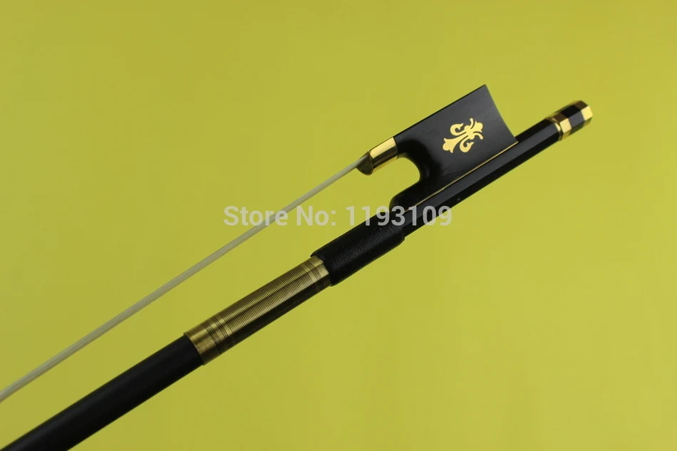 New black Carbon fiber violin bow 4/4 size, professional bow