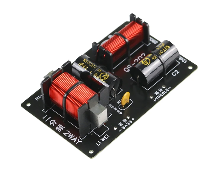 GHXAMP 350 watt 700 watt 2 Weg Crossover Audio Board Hochtöner Bass Lautsprecher Frequenz Teiler Für 4-8Ohm Lautsprecher Filter 2800 hz 2 stücke – Detail 7