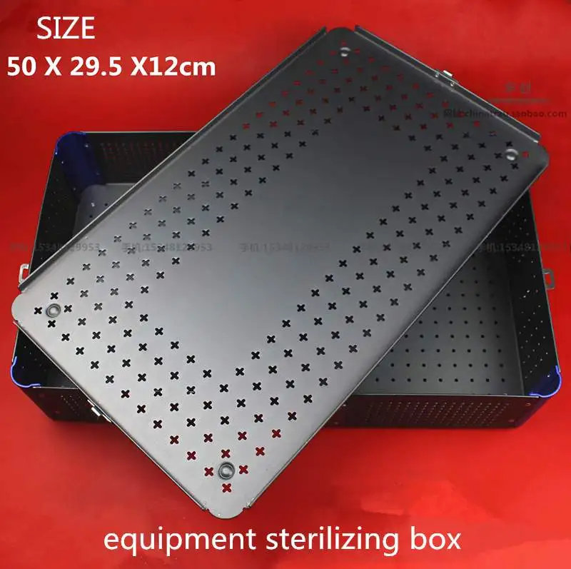 orthopedic Surgery instrument sterilizing box medical High temperature pressure Disinfection case silicone sterilise sterilizer