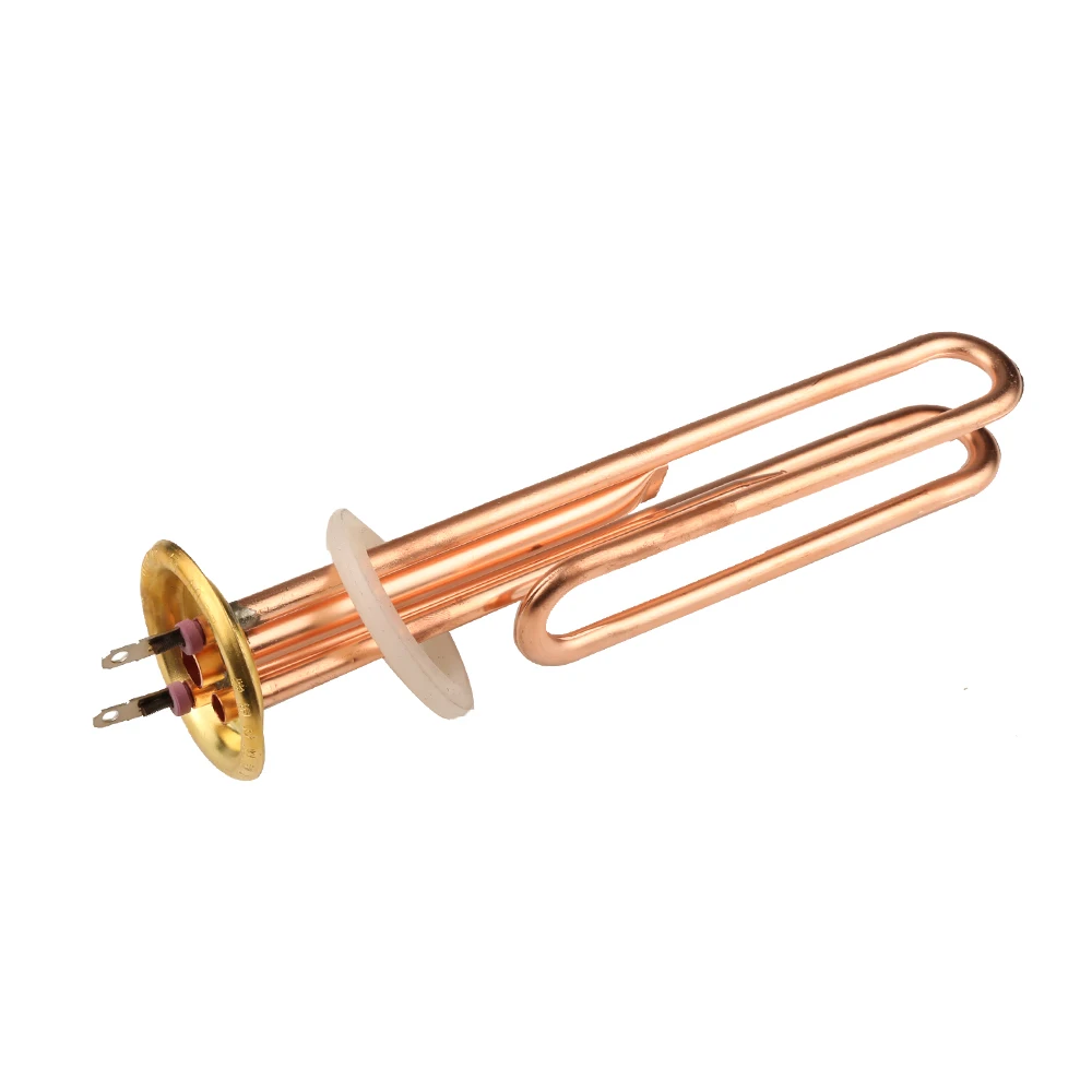63mm Cap Brass Electric Water Heater Tube 220V 3000W Heating Element Boiler Heater Parts