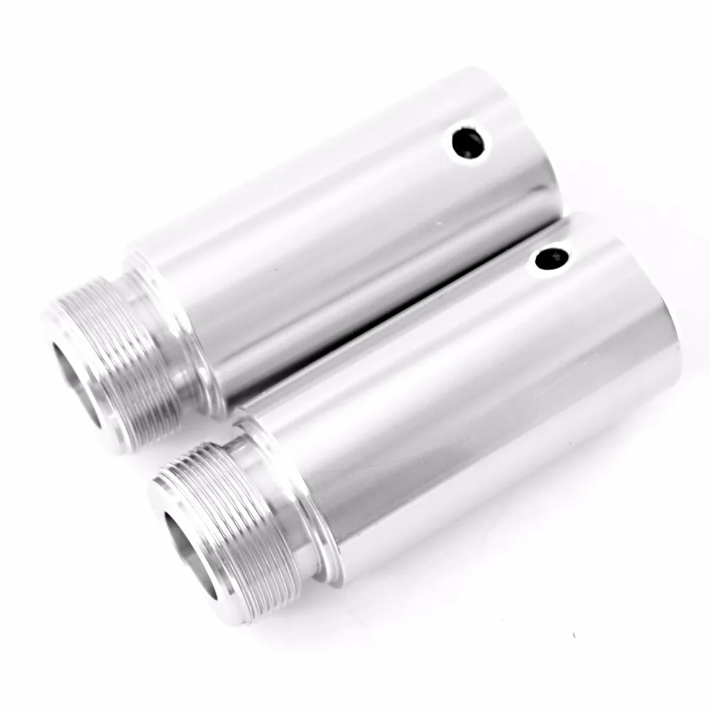 할리 다이나 글라이드 스포츠스터 XL 883 1200 모델용 포크 튜브, 실버 39mm, 3 인치 연장