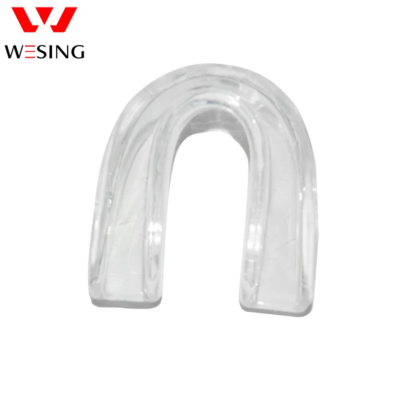 Wesing Boksen MMA Mouth Guard voor Professionele Atleten Martial Art Vechten Gel Transparant protector