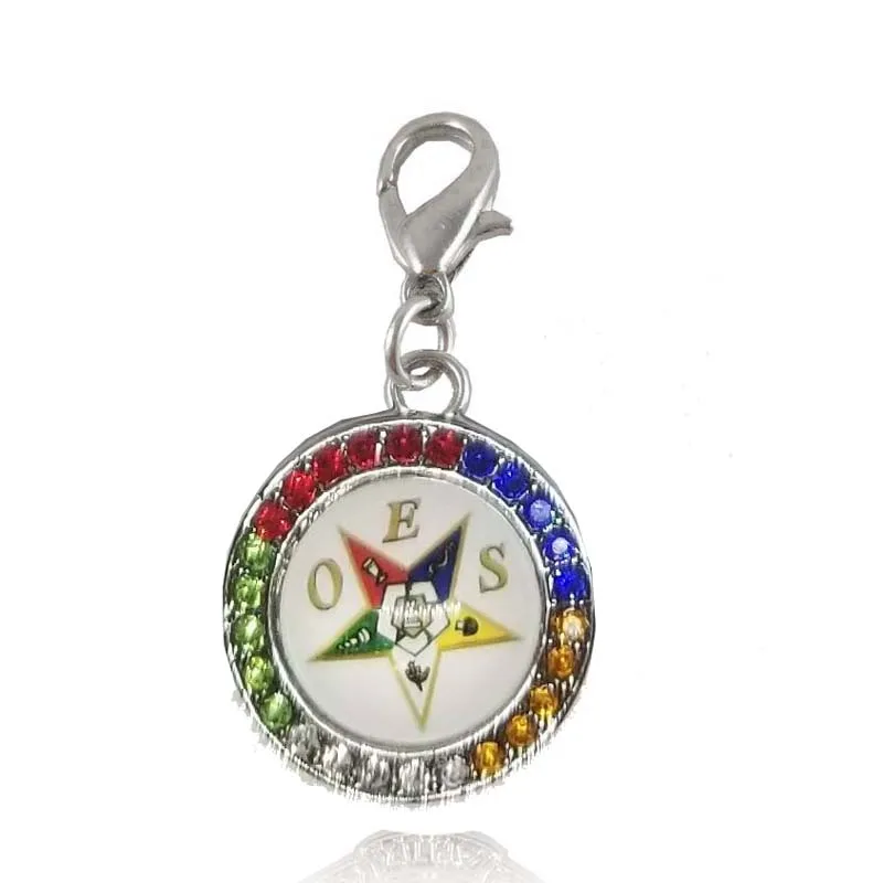 Shrine  Mason  order of the eastern star OES  charm fit  Jewerly Bracelet keychain Earring accessory