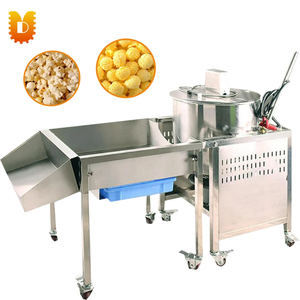 Big Capacity Automatic Commercial Popcorn Machine/Gas Corn Maize Popper