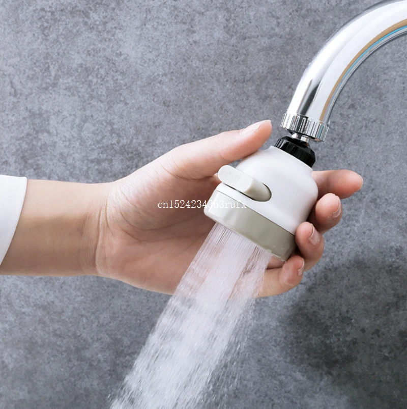 

50pcs Moveable Kitchen Tap Head Universal 360 Degree Rotatable Faucet Water Saving Filter Sprayer