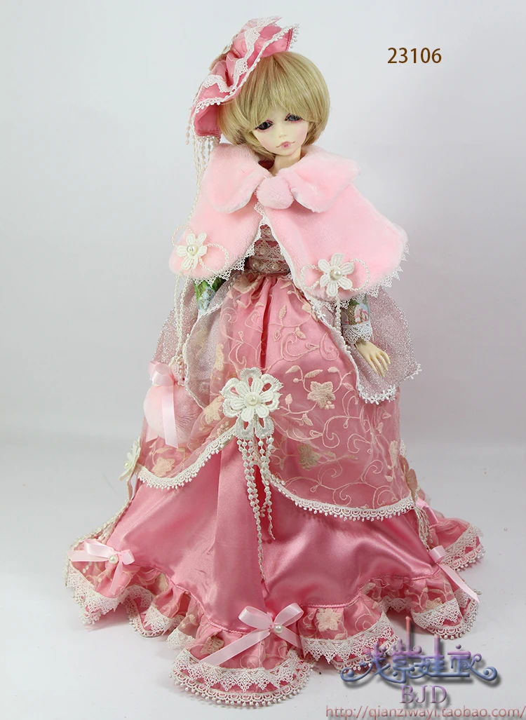 1/4 1/3 scale BJD clothing accessories dress+cape suit for BJD/SD doll,Not included doll,shoes,wig,and other accessories 18D1624