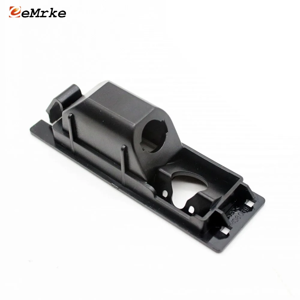 EEMRKE Car Camera Bracket Black License Plate Lights Housing for Opel Adam Ampera Astra Cascada Corsa Meriva Zafira Tigra Insig