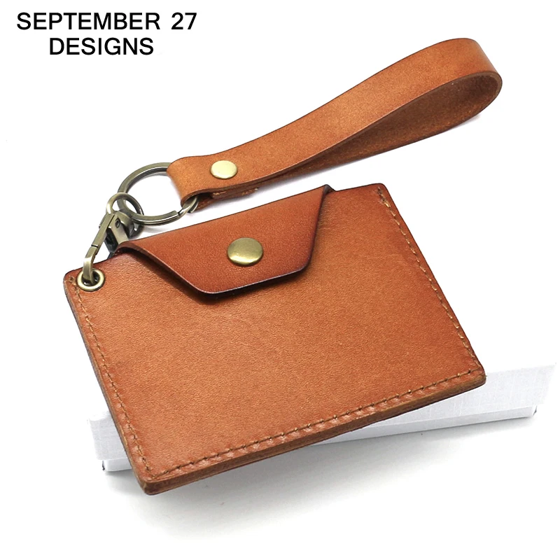 

ID Badge Case For Office Work Genuine Leather Luxury Identity Card Holders Retractable Lanyard Student Card Bag Tag