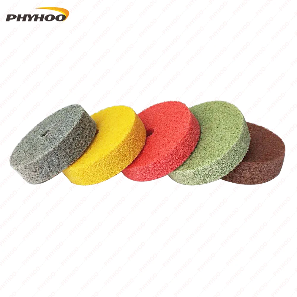 

5Pcs 3 Inch 75mm Fiber Polishing Buffing Wheel Sanding Disc Fiber wheel