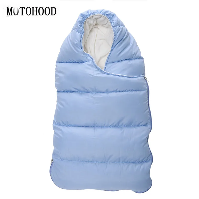 

MOTOHOOD Autumn Winter Warm Baby Sleeping Bag Sleepsack For Stroller Soft Sleeping bag Soft Baby Blankets Newborn Infant Blanket