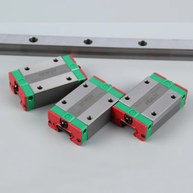 2pcs 100% original HIWIN linear guide rail EGR30 -L 2000mm + 4pcs EGH30CA linear block CNC router