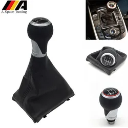 Car Styling 12mm Gear Shift Knob Gaiter Boot Lever Handle Head Dustproof Cover For Audi A4 S4 B8 8K A5 8T Q5 8R S Line 2007-2015