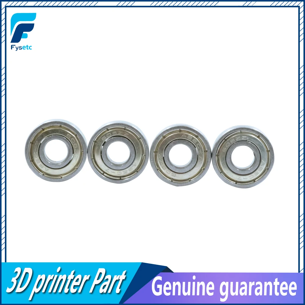 10PCS ABEC-7 Deep groove ball bearing 608ZZ 8mmX22mmX7mm 8*22*17 608ZZ bearing steel 608 ZZ skating bearing for 3D printer