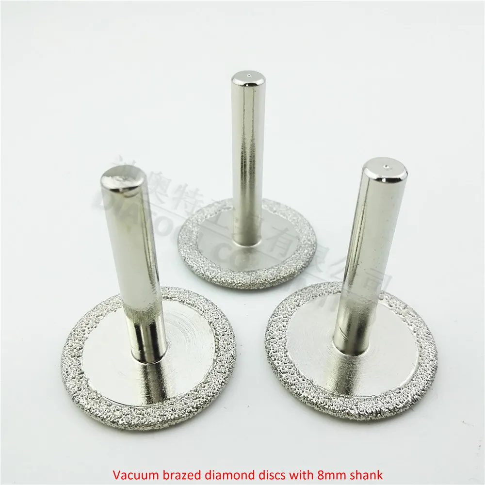 DIATOOL 3 قطع Dia40mm فراغ صنع من النحاس الماس أقراص مع 8 ملليمتر عرقوب الماس القرص لقطع طحن والحفر