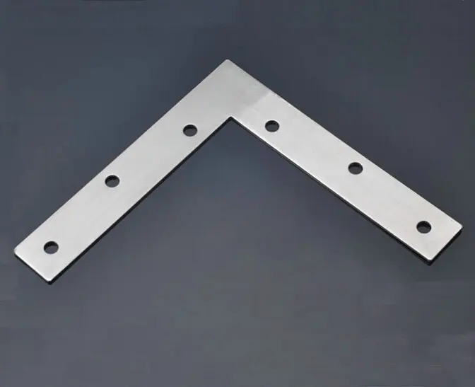 2 Pieces 150x150x25mm Stainless Steel Right Angle Plate Corner Bracket Thinckness 2mm