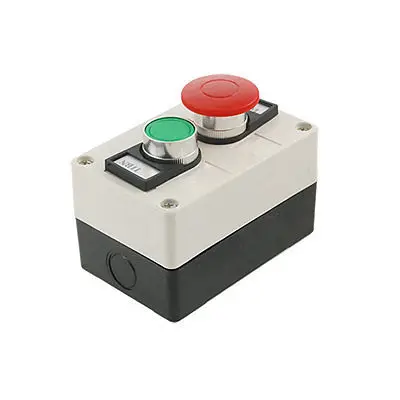 

660V 10A NO NC Momentary Switch Push Button Control Box