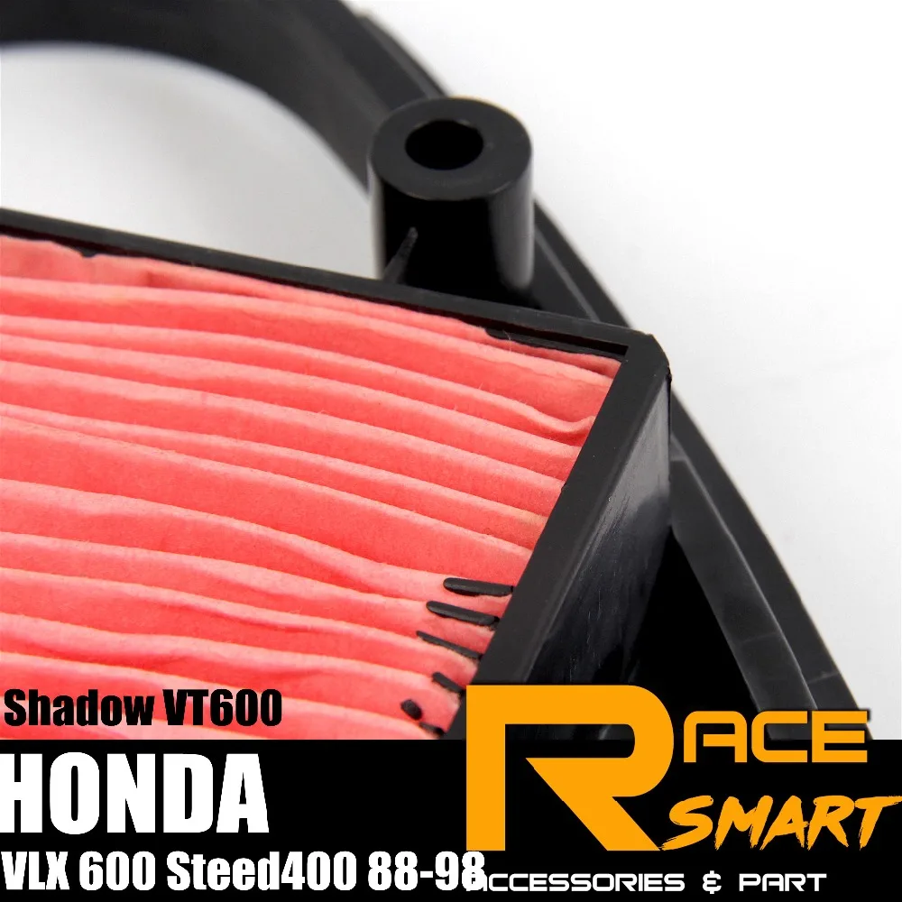 For HONDA Shadow VT600 VLX 600 Steed400 1988- 1998 VT-600 VLX Motorcycles Air Filter Intake Cleaner Clean System Accessories New