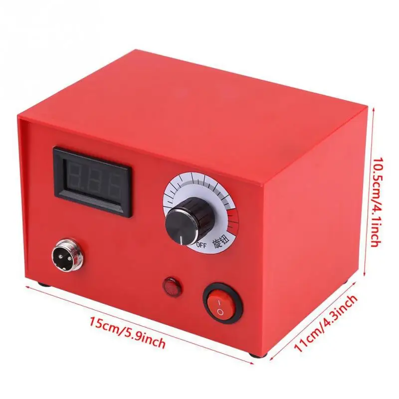 110V-220V AC เครื่องมือ Pyrography Gratis Ongkir การสร้างตราสินค้า50W แปรงความร้อนความดันเครื่อง Pyrography Pen Kit ไม้เครื่องมือ