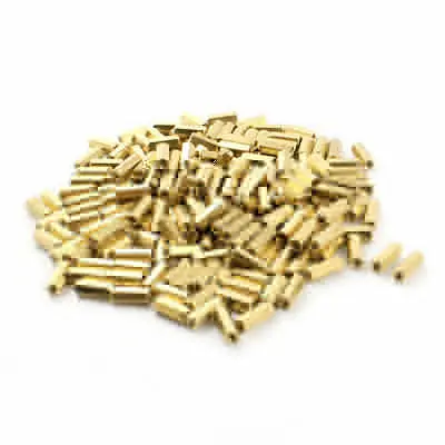 

200 Pcs M3 Female Thread Brass Pillar PCB Standoff Hexagonal Spacer 12mm